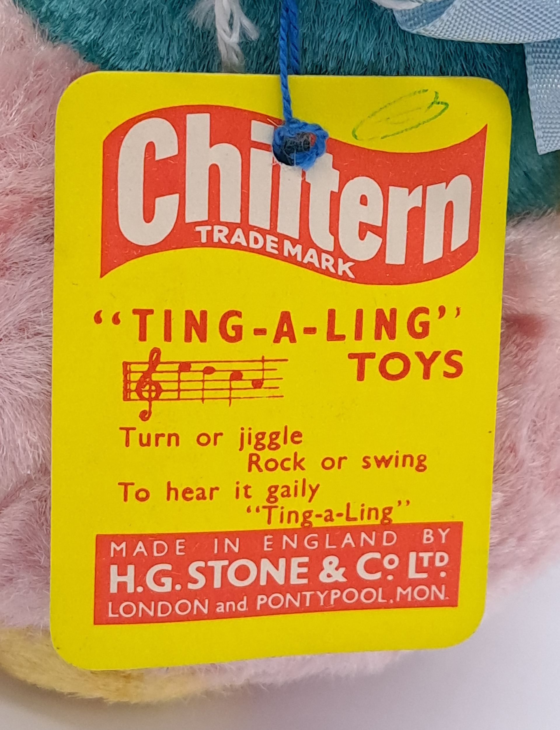 Chiltern trio of Ting-a-Ling Hugmee toys - Bild 4 aus 5