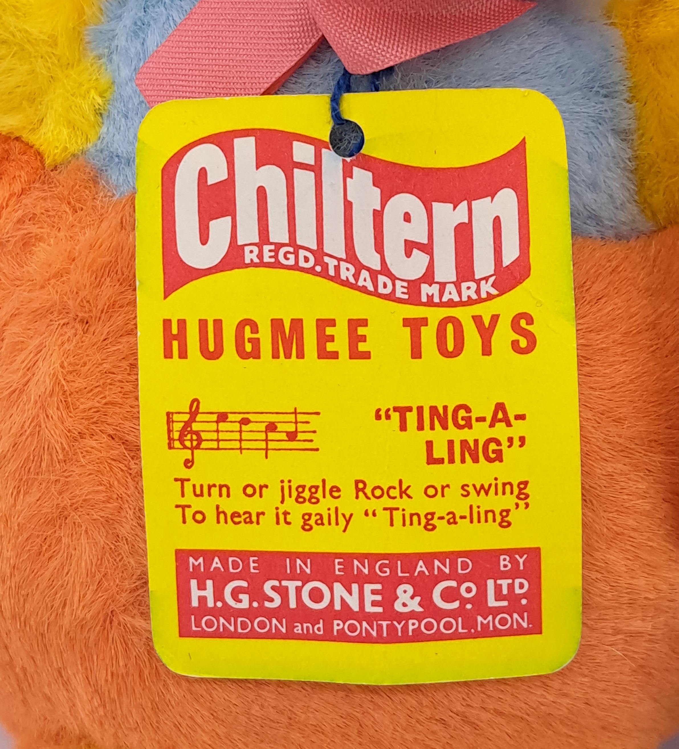 Chiltern trio of Ting-a-Ling Hugmee toys - Bild 2 aus 5