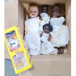 Vintage composition dolls & Pelham Puppet