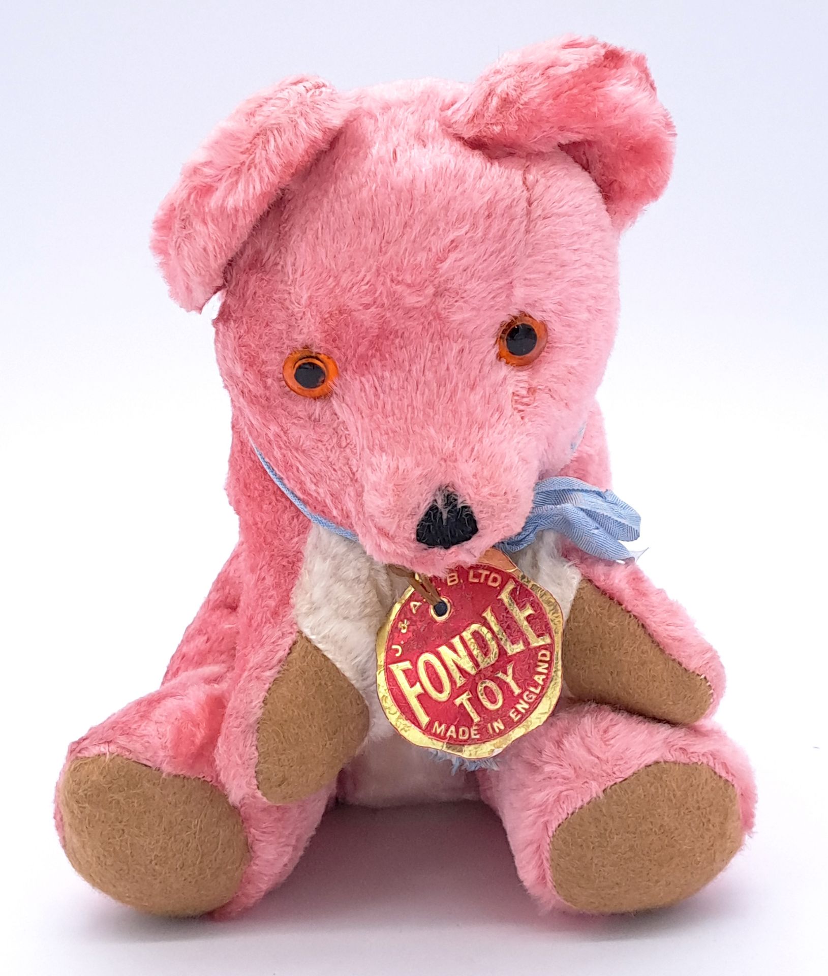 Fondle Toys Ting-a-Ling bear with original paper tag