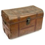 Vintage metal trunk