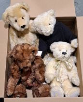 Dean's Rag Book group of teddy bears, including pre-production bear