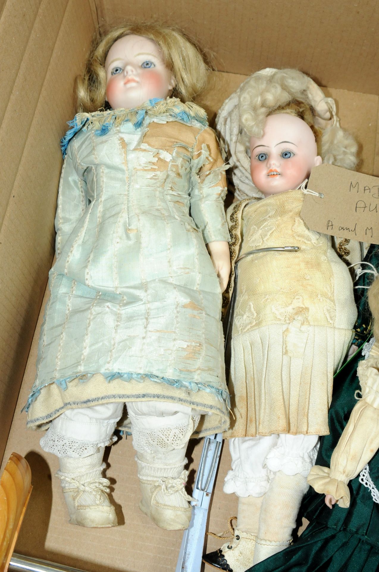 Vintage bisque dolls x 6 - Image 2 of 6