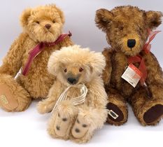 Dean's Rag Book trio of prototype teddy bears