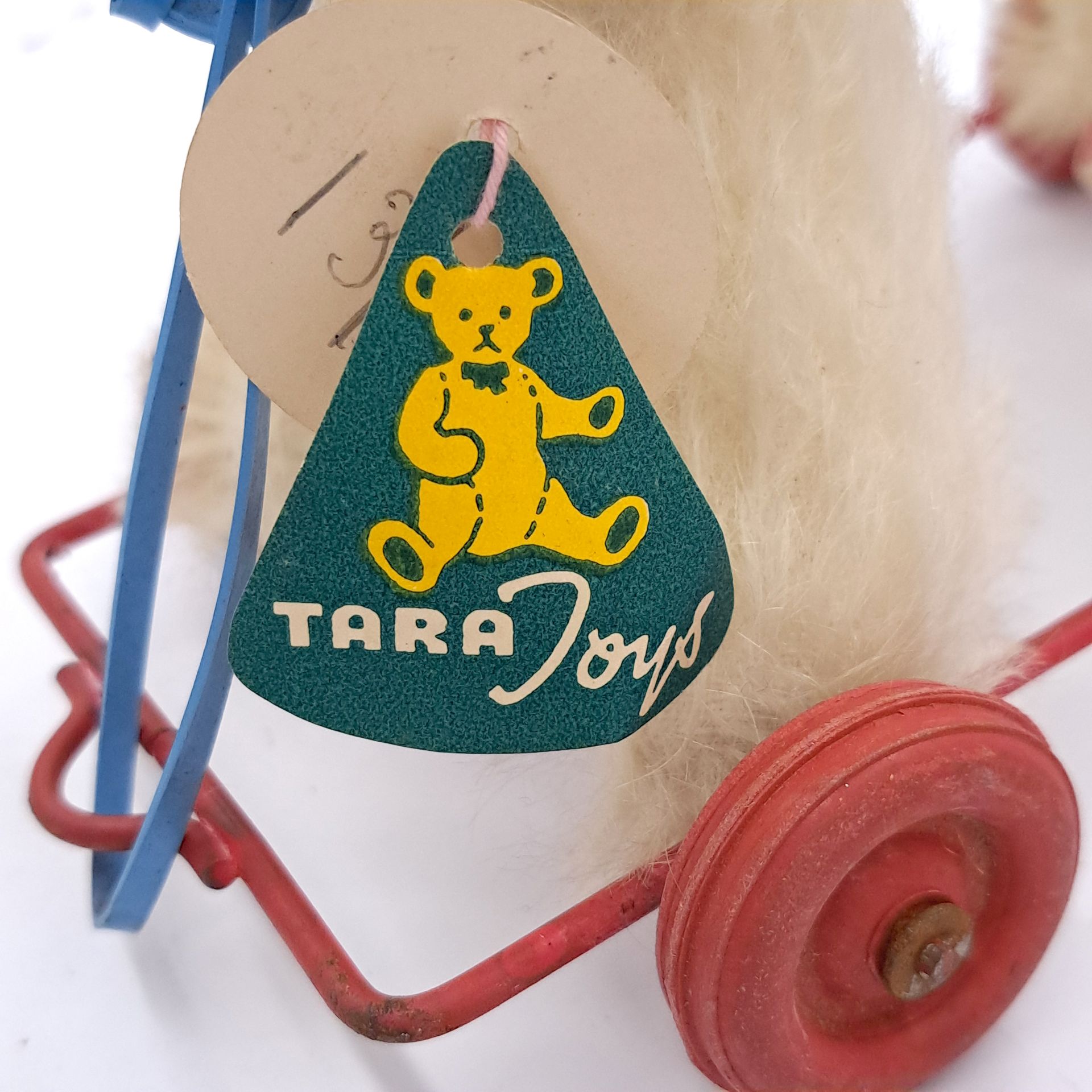 Tara Toys pair of mohair pull-along dogs - Image 2 of 3