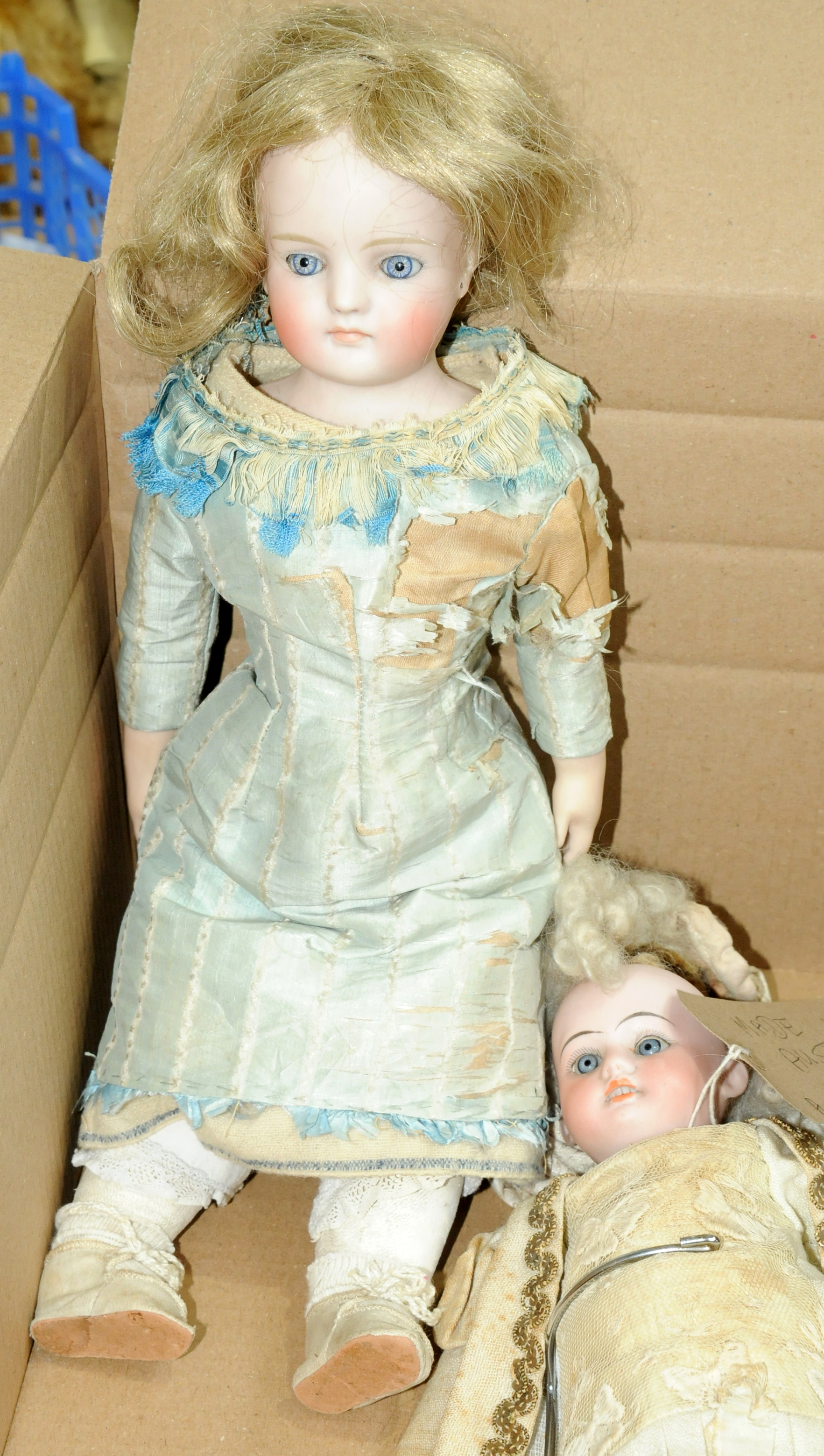 Vintage bisque dolls x 6 - Image 5 of 6