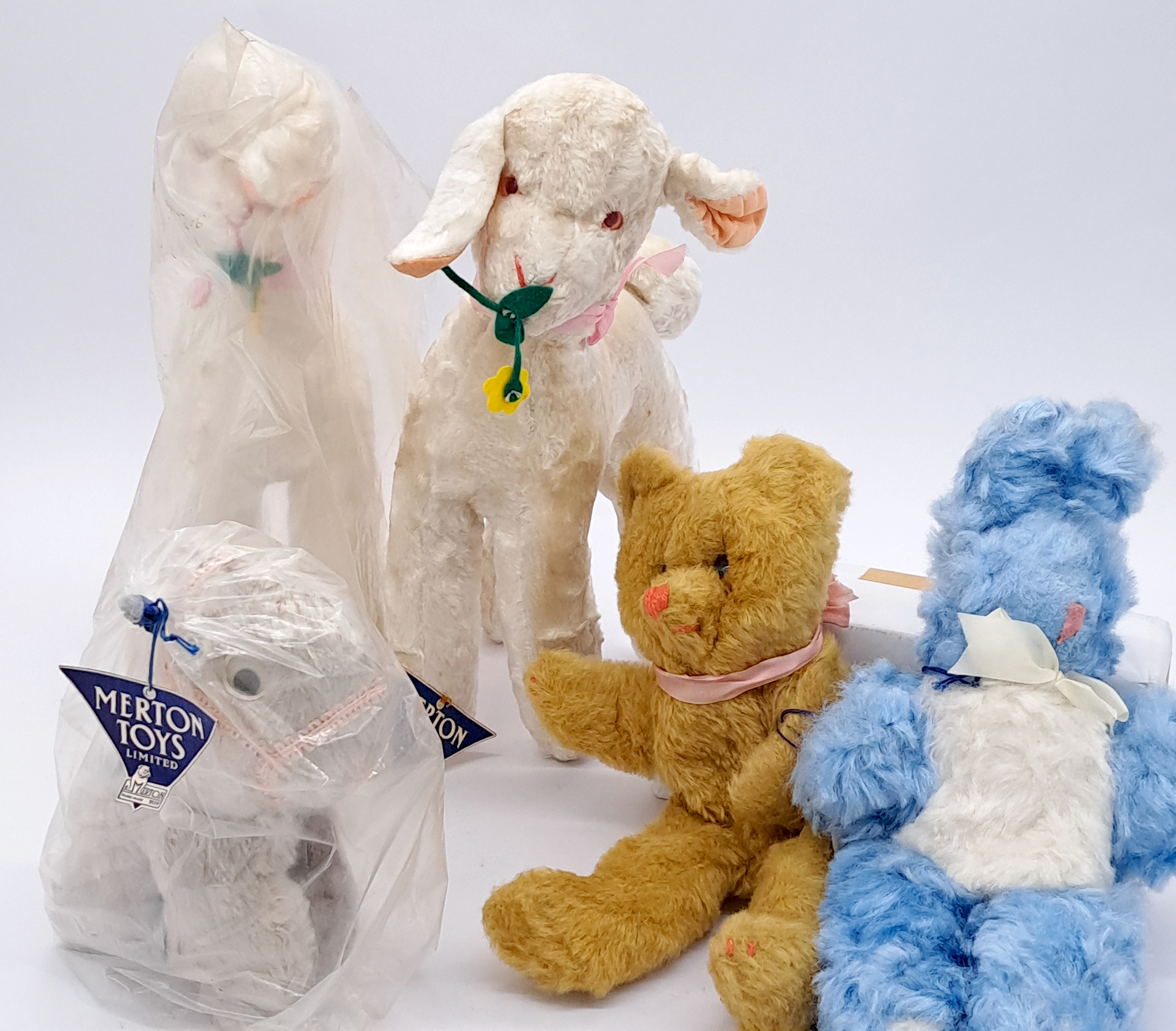 Merton Toys group of teddy bears/animals