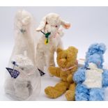 Merton Toys group of teddy bears/animals