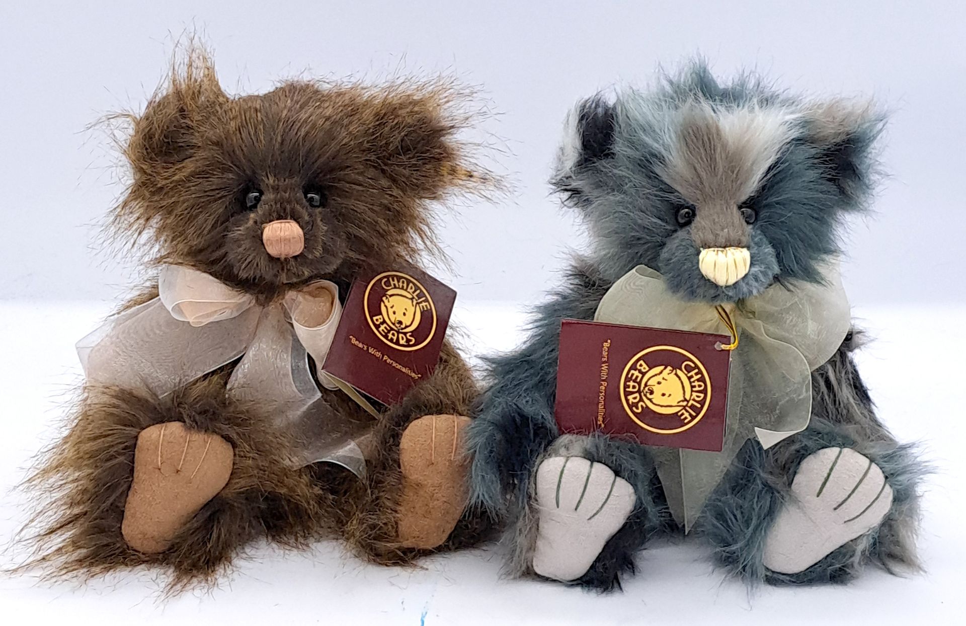 Charlie Bears pair: Pennyroyal and Mochaccino