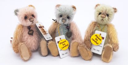 Charlie Bears Minimo trio: Teeny, Weeny and Trouble