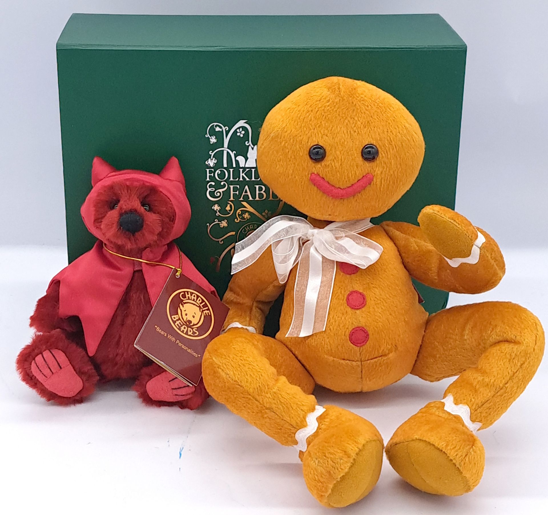 Charlie Bears pair: Dunk and Impish