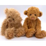 Charlie Bears pair: (1) Tink and (2) Farthing 