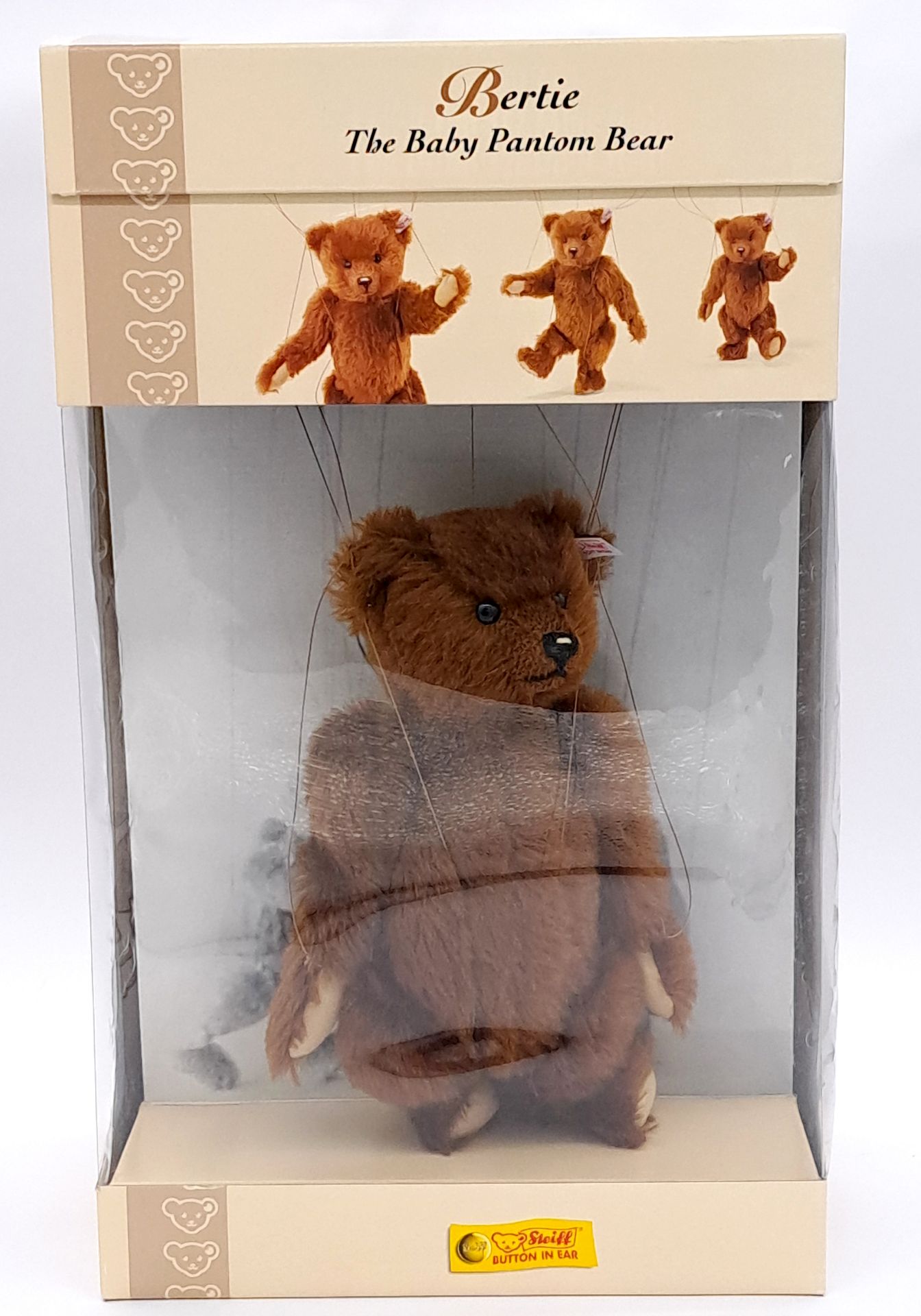 Steiff Bertie The Baby Pantom Bear marionette 