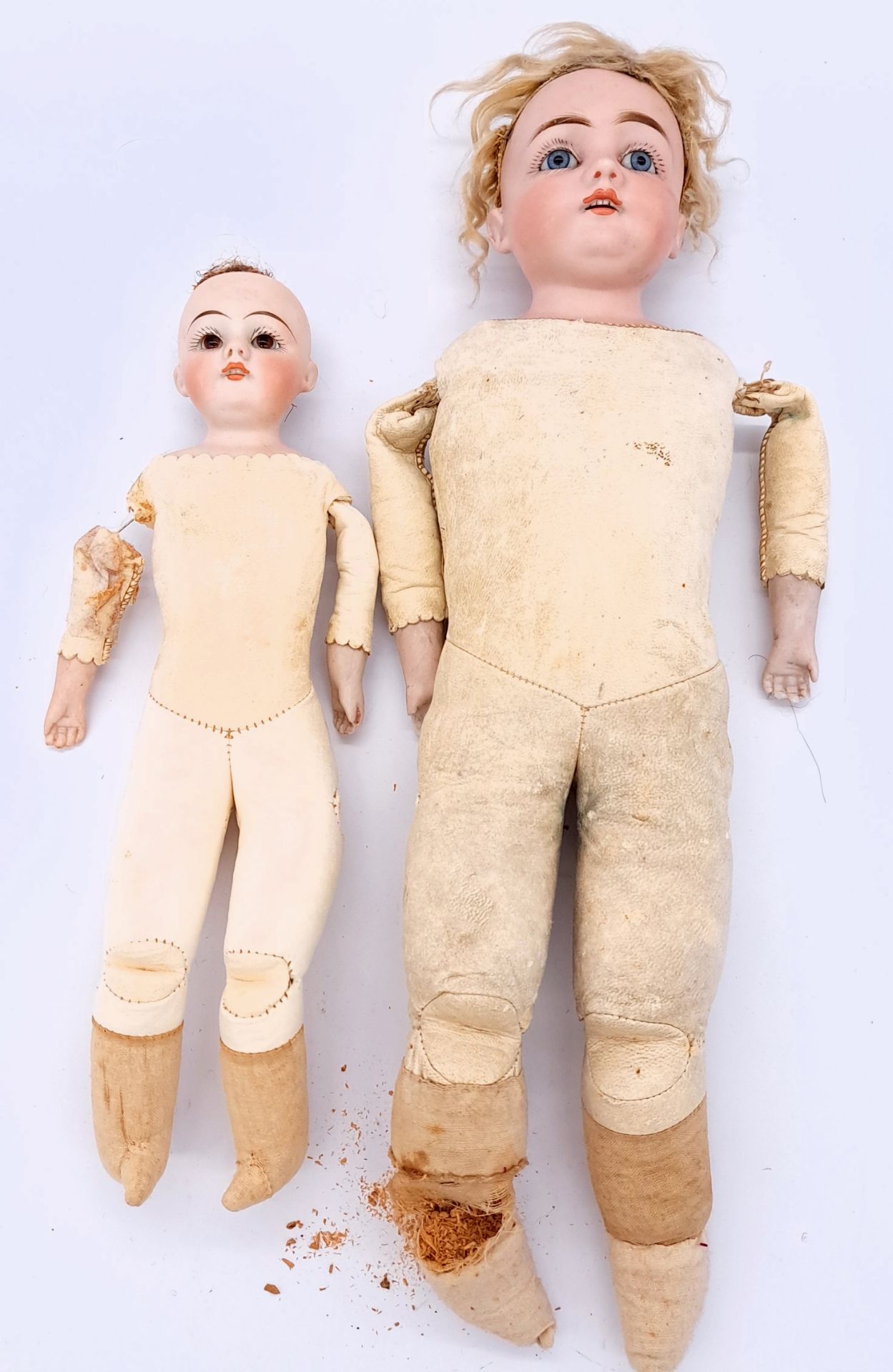 Kestner bisque doll pair - Image 2 of 2