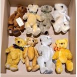 Dean's Rag Book collection of Collector's Club Membership teddy bears, 1999-2006