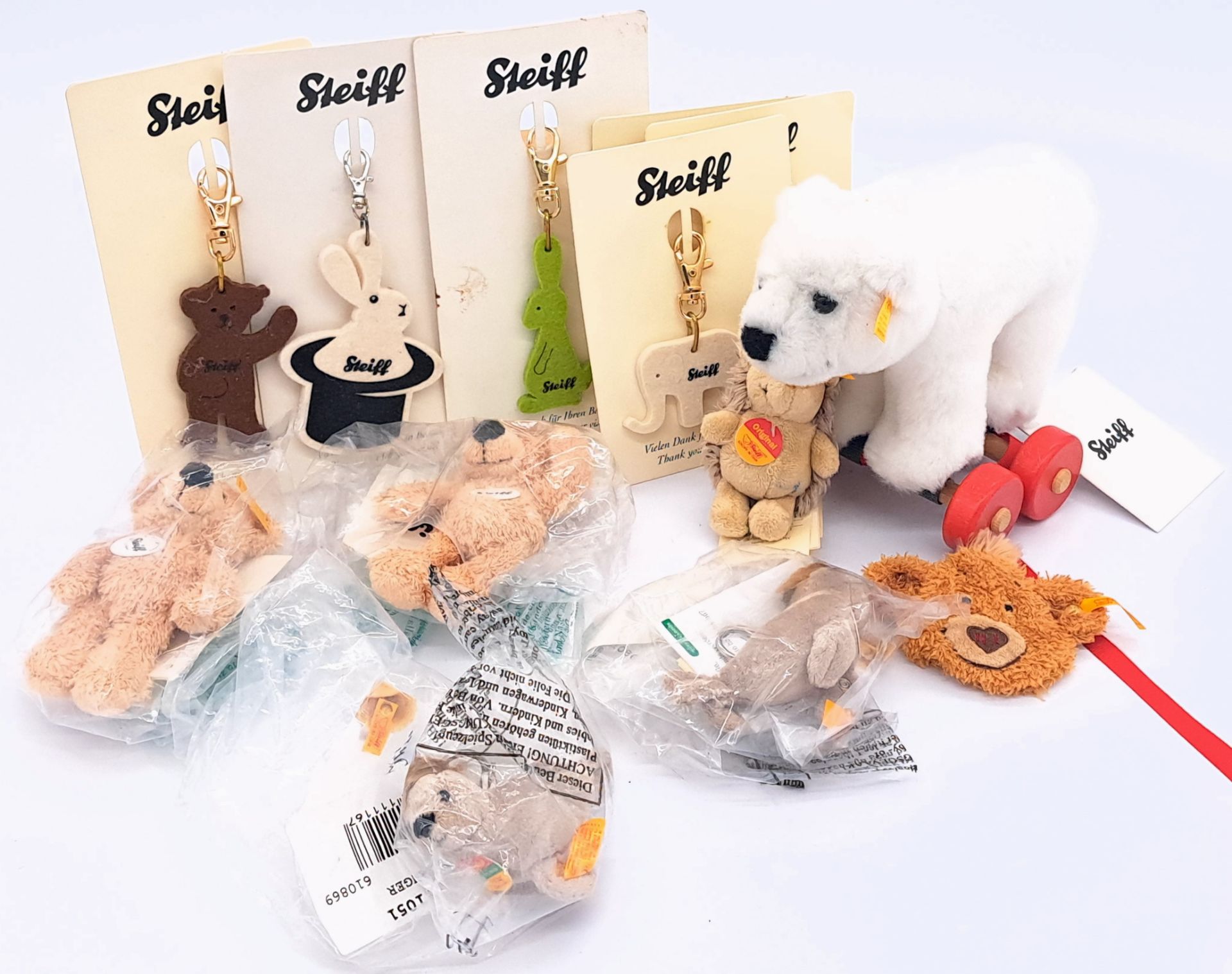 Steiff Arco & keyrings