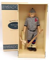 Steiff Baseball Player 1913 replica felt doll