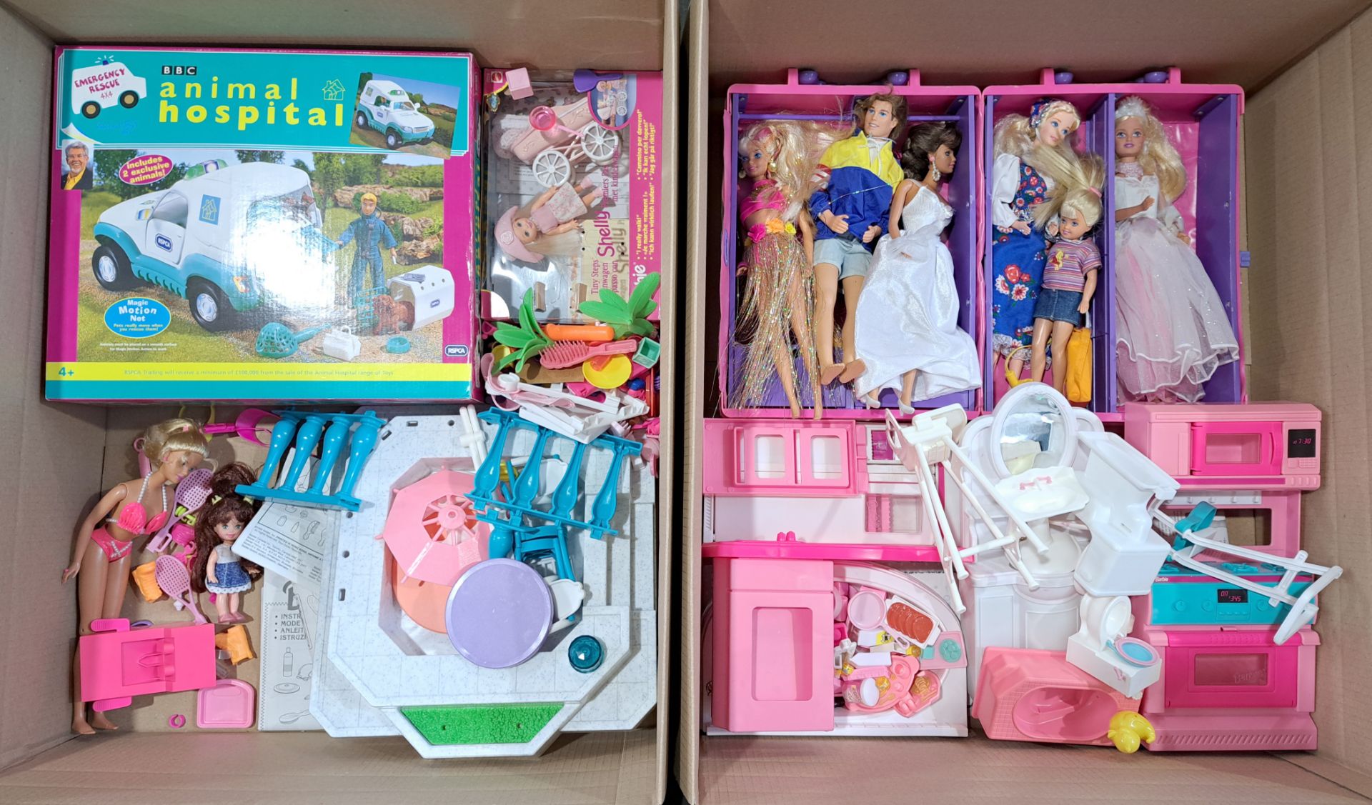 Mattel Barbie loose items 