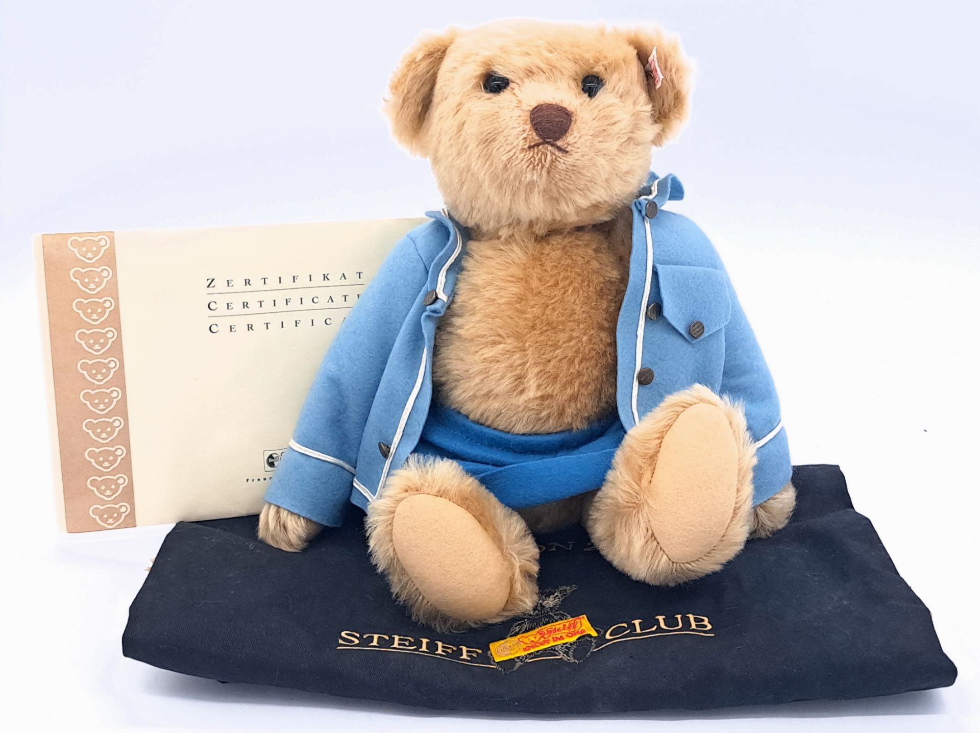 Steiff Bagi beige mohair teddy bear