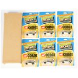 Corgi Toys Juniors Trade Pack 41 Porsche Carrera 6 Racing car - Containing 6 Pieces - White body ...