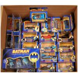 Corgi "Batman" Group Of 22 To include - Two-face car, Redbird, 1970's Batmobile, plus others incl...