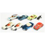 Corgi Toys Unboxed Group Of 7 Whizzwheels To Include -  Lamborghini P400 Miura with fighting bull...