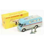 Dinky Toys 987 "ABC TV" Mobile Control Room - Two-Tone Blue and grey, red side flashes, silver tr...