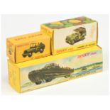 French Dinky Toys Empty boxes A Group  - (1) 810 Command Car, (2) 816 Jeep (Hotchkiss-Willy's) an...