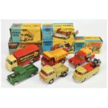 Corgi Toys Group Of 6 To Include (1) 458 ERF Dumper, (2) 459 ERF "Moorhouses Jams", (3) 70 Jeep, ...