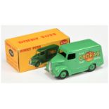 Dinky Toys 454 Trojan "Drink Cydrax" Van - Mid-Green including rigid hubs, silver trim