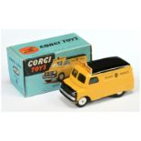 Corgi Toys 408 Bedford "AA Road Service" Van  - Yellow , black including smooth roof, silver trim...