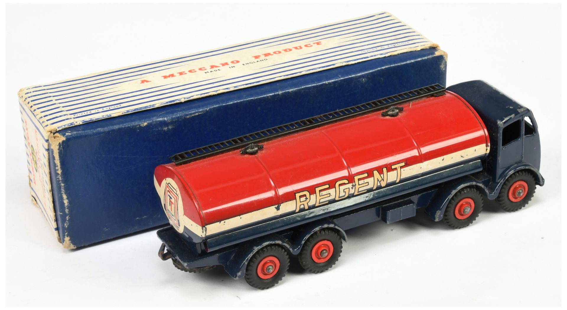 Dinky Toys 942 Foden (type 2) Tanker "Regent" - Blue, white, red including supertoy hubs, silver ... - Bild 2 aus 2