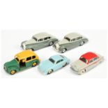 Dinky Toys Unboxed Group To Include 2 X Rolls Royce Silver Wraith - Two-Tone grey, Porsche 356a S...