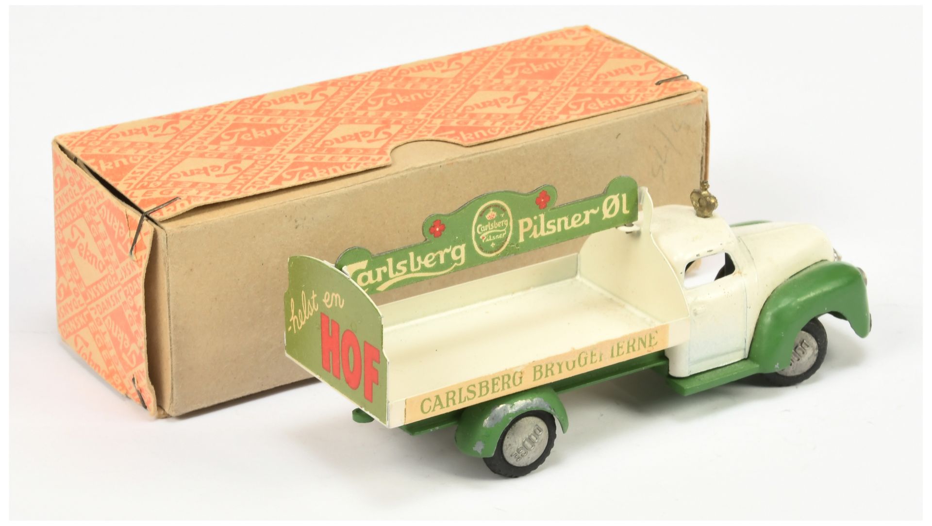 Tekno 736 Dodge "Carlsberg" Delivery Truck - White and Green, chrome trim - Good Plus without loa... - Image 2 of 2