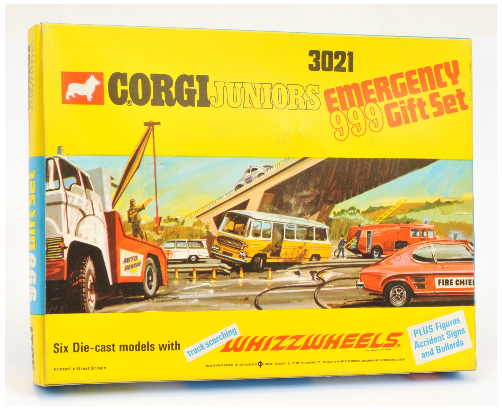 Corgi Toys Juniors 3021 "Emergency 999" Gift Set To Include 6 Pieces - Ford Holmes Wrecker, Ford ... - Bild 2 aus 2