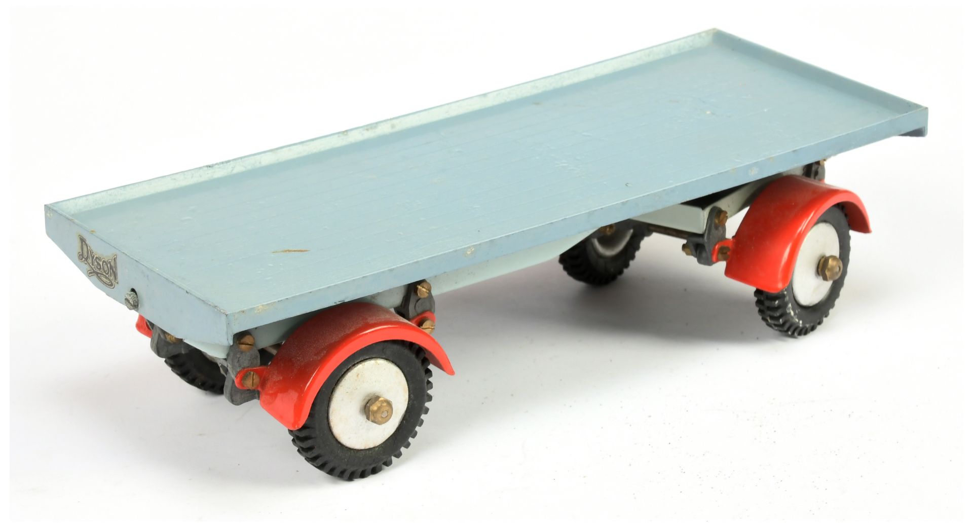 Shackleton Model Dyson Trailer - Greyish-Blue, red mudguards, pale grey chassis and metal draw ba... - Bild 2 aus 2