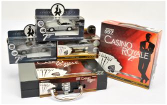 Corgi "James Bond" A Group Of "Casino Royale" Related To Include (1) CC99194 Gift Set with casino...