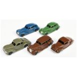 Dinky Toys 39 Series To Include - 39a Packard - Brown body, 39e Chrysler - Blue body plus others 