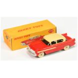 Dinky Toys 174 Hudson Hornet Sedan - Red body with cream roof and side flashes, silver trim and l...