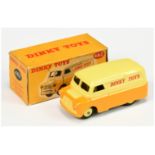 Dinky Toys 480 Bedford "Dinky Toys" Van - Two-Tone Yellow with rigid hubs and silver trim