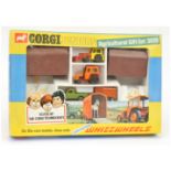 Corgi Toys Juniors 3019 "Agricultural" Gift Set To Include - Land Rover With pony Trailer and Pon...