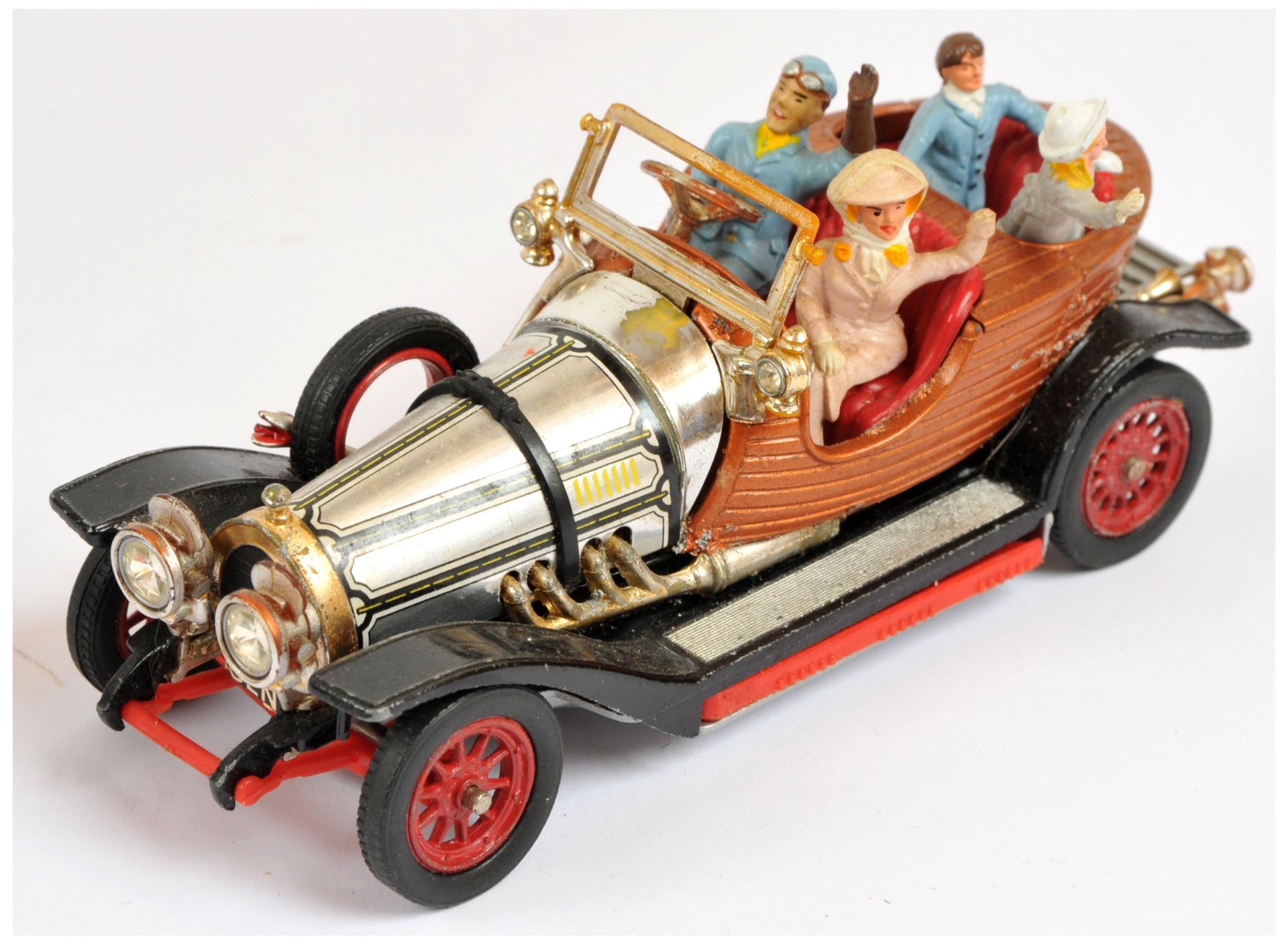 Corgi Toys 266 "Chitty Chitty bang Bang" - with 4 X figures - Fair in a later "25th Anniversary" ... - Bild 3 aus 4