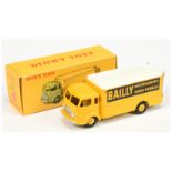 French Dinky Toys 33AN Simca Cargo "Bailly" - Yellow cab, back and Convex hubs, white roof and si...