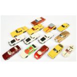 Dinky Toys Unboxed Group To Include - Corvette Stingray White and Black (3 X interior colour vara...