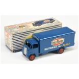 Dinky Toys 918  Guy (type 2) Van "Ever ready"  - Blue, red supertoy hubs and silver trim