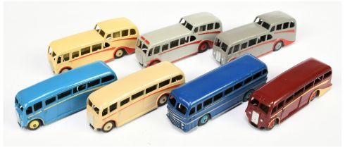 Dinky Toys  Unboxed Buses  Group  To Include Observation Coach, Luxury Coach, Duple Roadmaster pl...