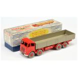 Dinky Toys 901 Foden (type 2) 8-Wheeled Diesel Wagon - Red cab, chassis and supertoy hubs with gr...