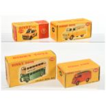 Dinky Toys Empty boxes A Group (1) 260 Morris Commercial "Royal Mail", (2) 274 "AA" Mini Van, (3)...