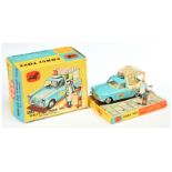 Corgi Toys 447 Ford Thames Ice Cream Van "wall's" - light blue with cream back, chrome trim, spun...