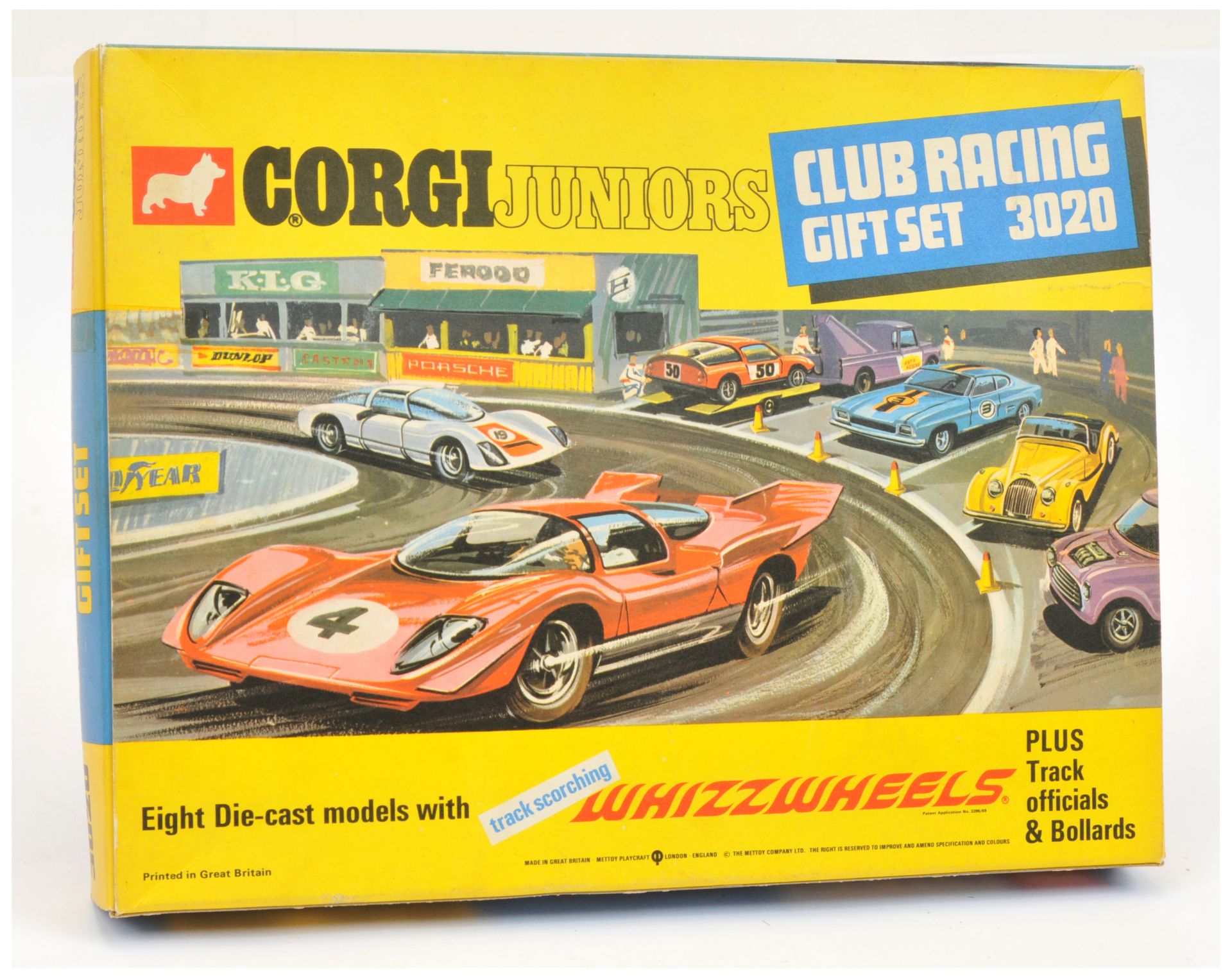 Corgi Toys Juniors 3020 "Club Racing" Gift Set To Include 7 Pieces- Ford Capri, Land Rover Wrecke... - Bild 2 aus 2